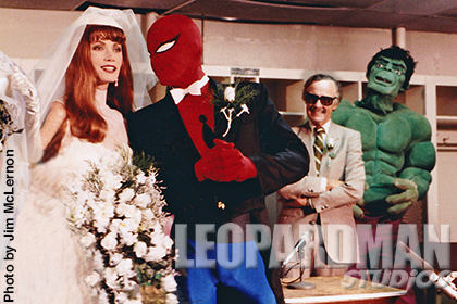 Spidermans wedding with Stan Lee