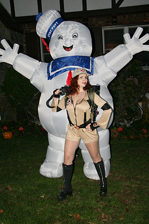 Ghostbusting Mr Stay Puft
