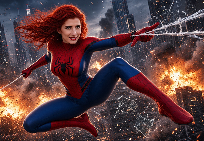 Mary Jen  web slinger