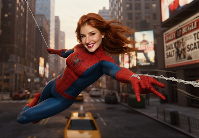 Nikki Jane Web Swinger